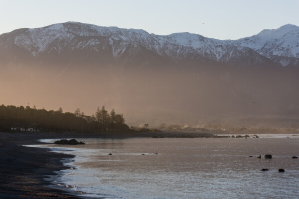 Kaikoura in der Abendsonne